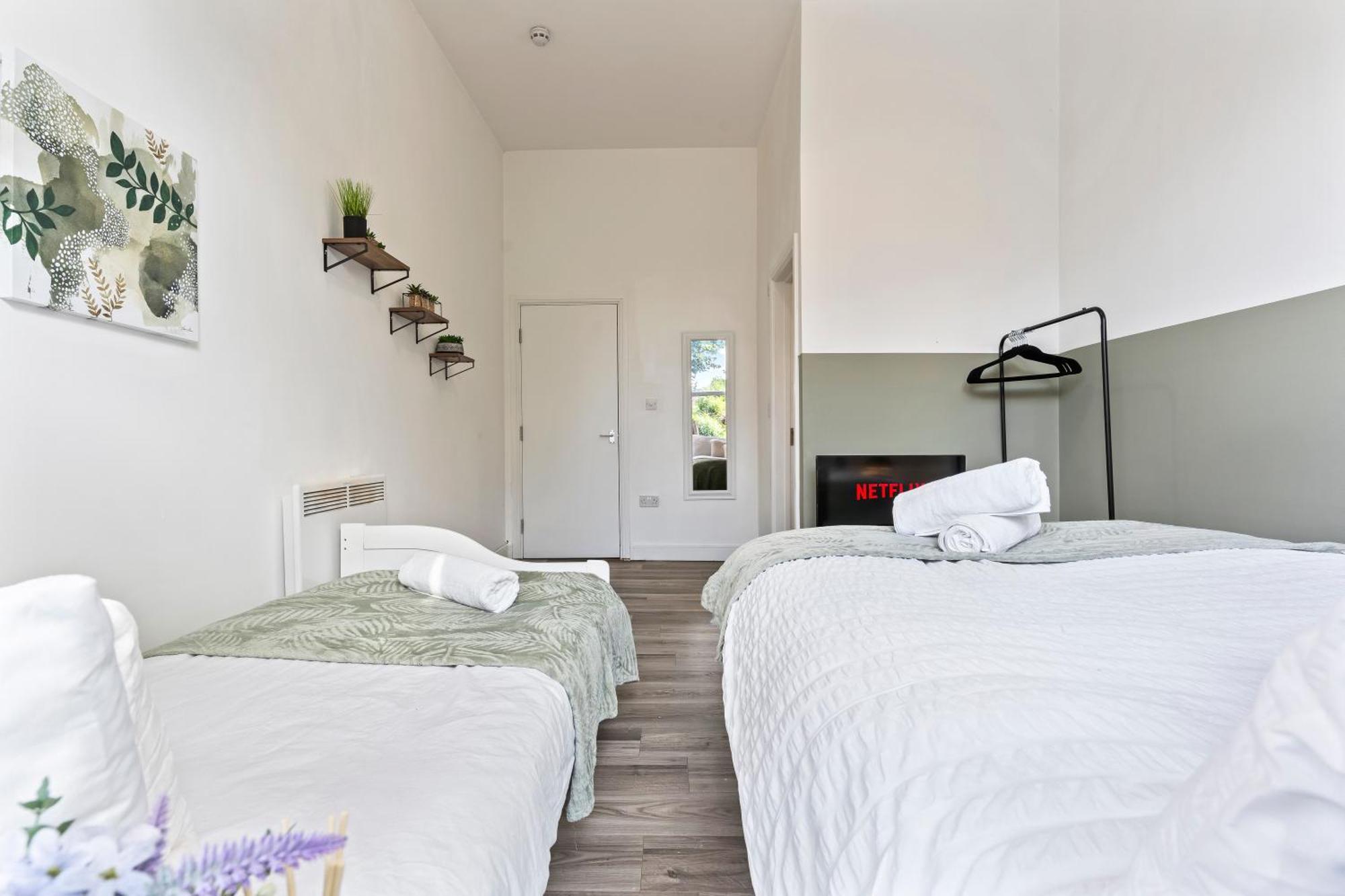 Apartment Free Parking-Contractors-Families-Comfortable *